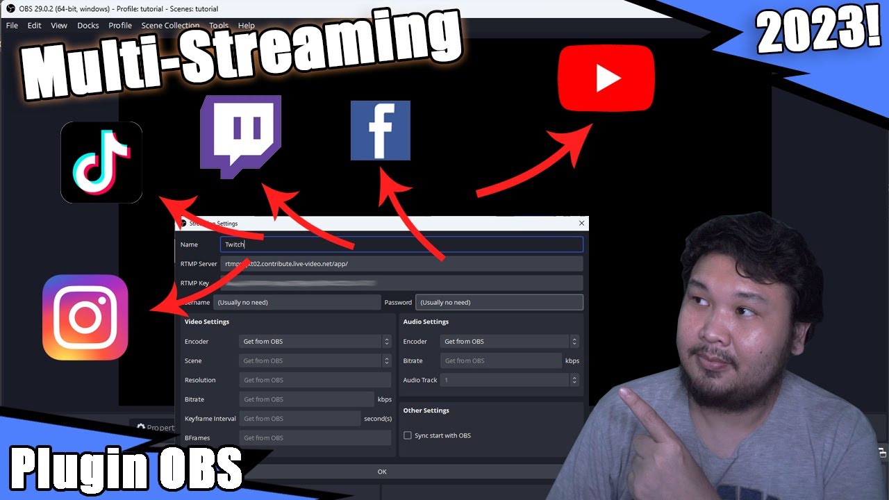 Multi-Streaming Plugin - Obs Studio
