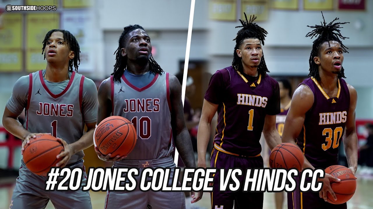 Freshman guards went at each other! Jones College vs Hinds CC Full Game Highlights