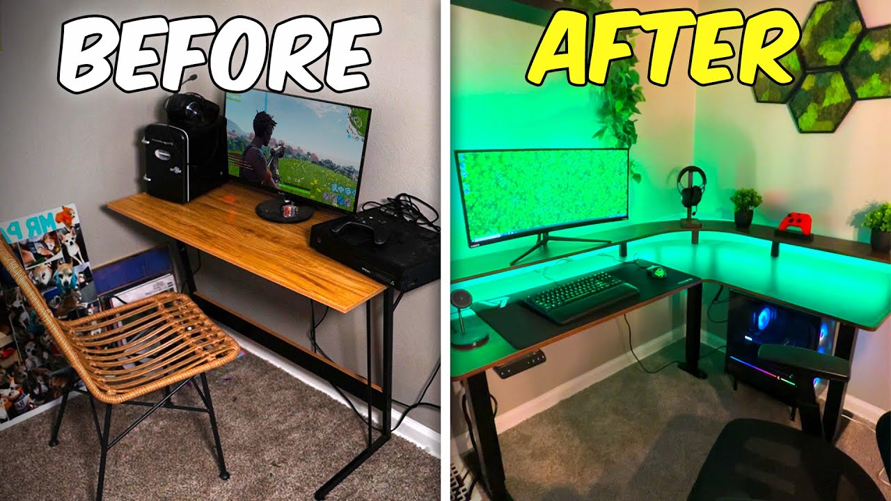 Transforming My Brothers Room Into His Dream Gaming Setup!
