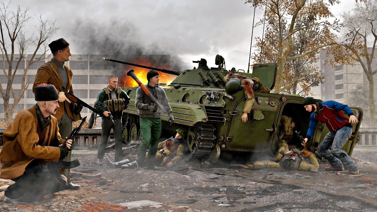 Battle of Grozny - Chechen War 1994 | Gates of Hell