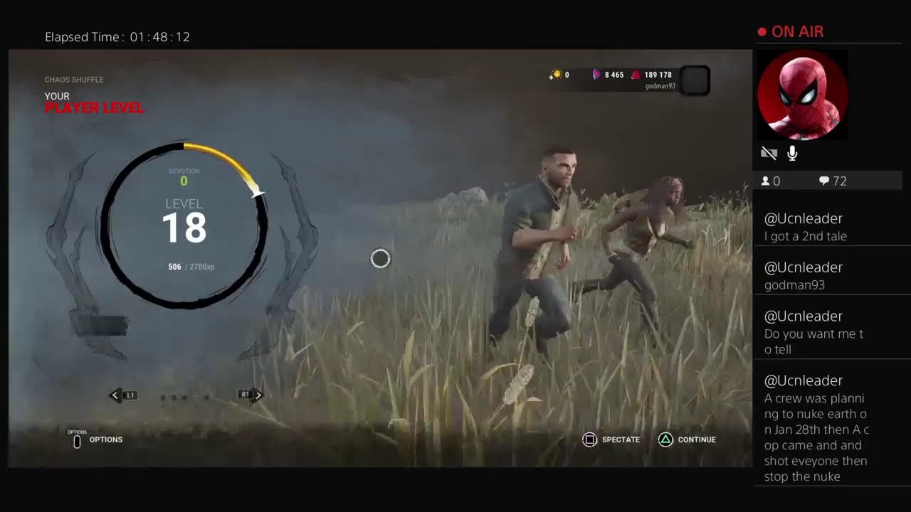 Dead By Daylight, but my left ear is clogged