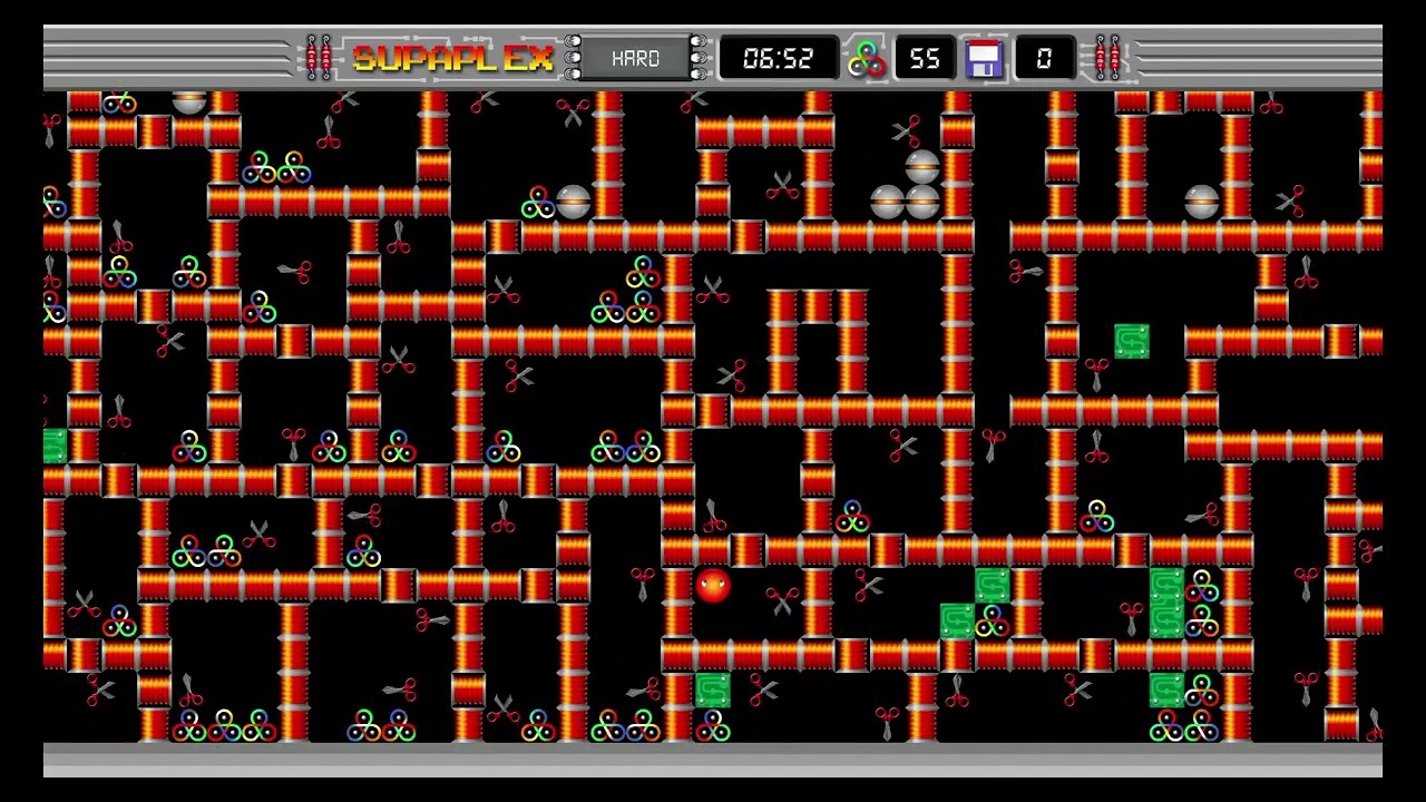 [SUPAPLEX HARD] - LV. 17 : FROFESSOR ONLY !!