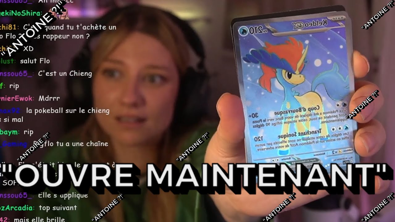 BAGHERA ouvre des BOOSTER POKEMON avec BIGFLO le FAN D'ANTOINE DANIEL, RAP CONTENDER BIGFLO VS LUTTI