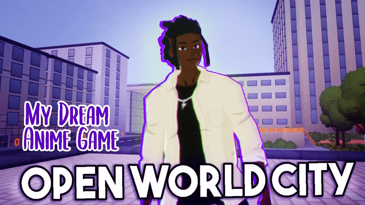 My anime game now has an open world city ! (Indie Devlog #4) #arpg #gamedev #ue4