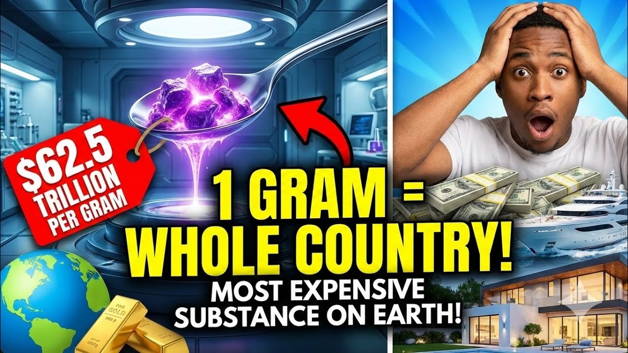 The Most Expensive Object on Earth! (1 Gram = $62.5 Trillion) 😱