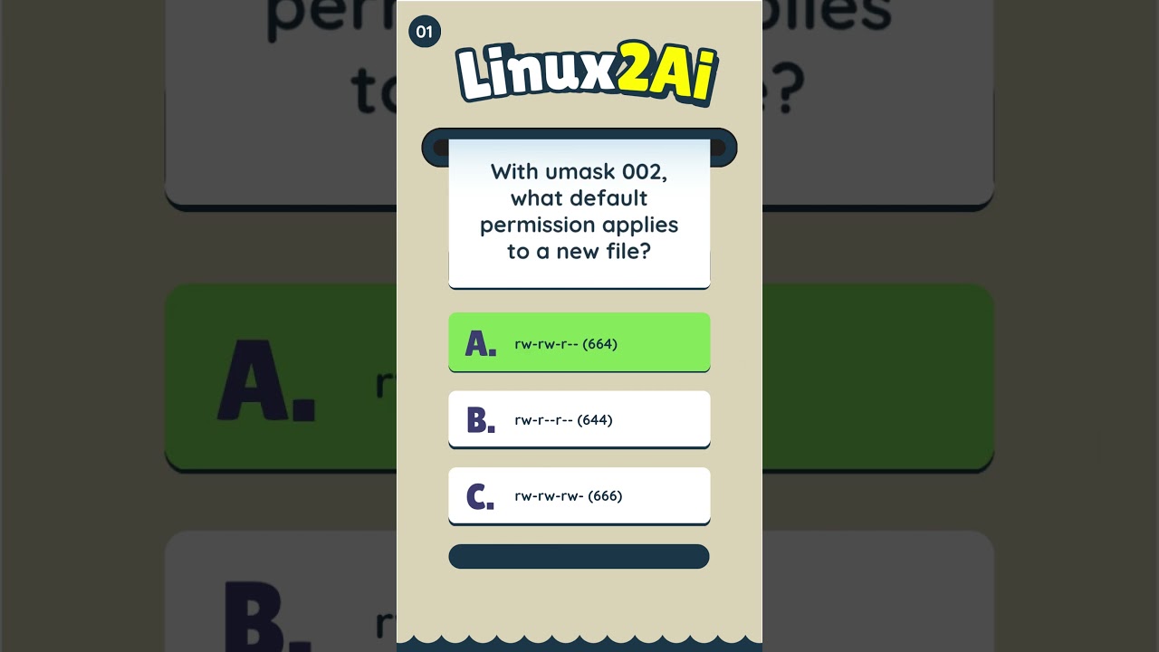 How Does umask Really Work? Default Permissions Decoded #ytshorts