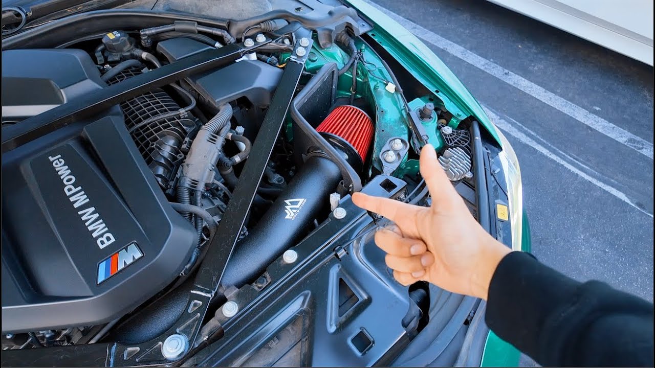NEW INTAKE ON MY G80 M3
