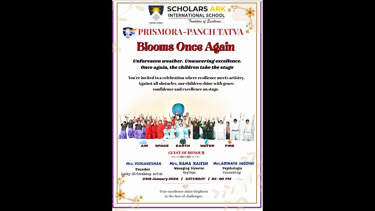 Scholars Ark International School Annual Day 2026