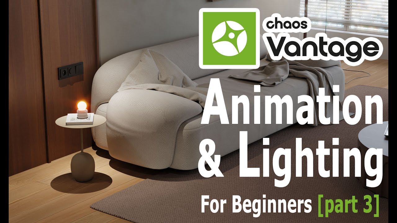 Chaos Vantage 2.8 Tutorial in 15 MINUTES! + SCENE FILES [part 3] - English