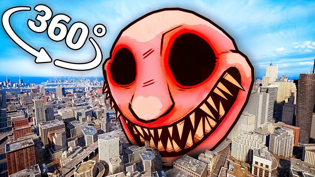 Buckshot Roulette - City in 360&deg; Video | VR / 8K | ( Buckshot Roulette ost )