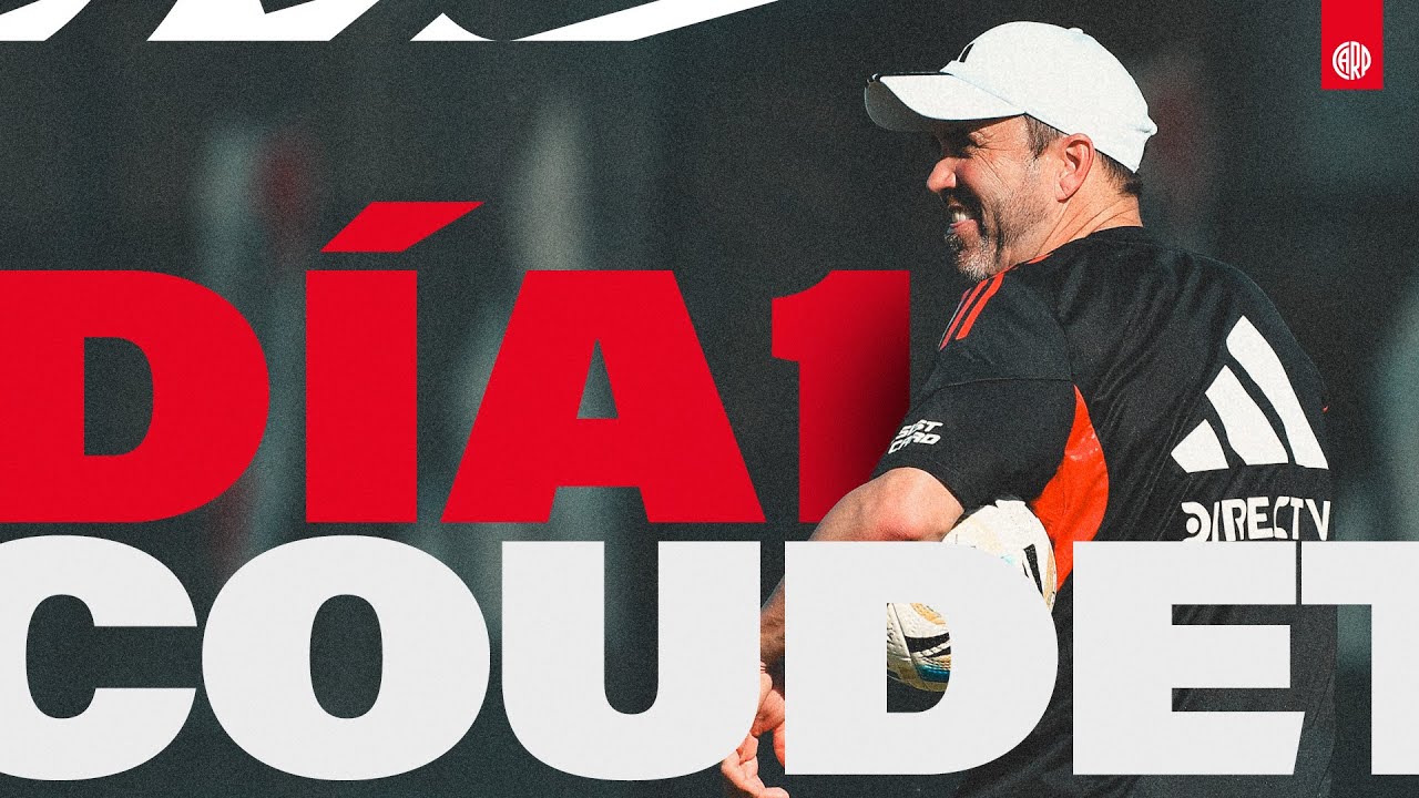 CHACHO COUDET, DÍA 1 | De Núñez a River Camp ⚽💪