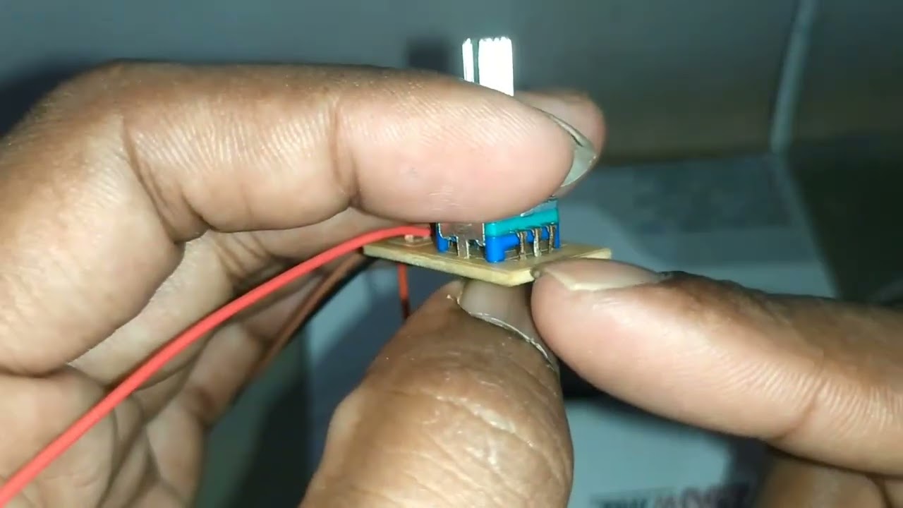 how to connect Encoder volume control in pahariya usb board