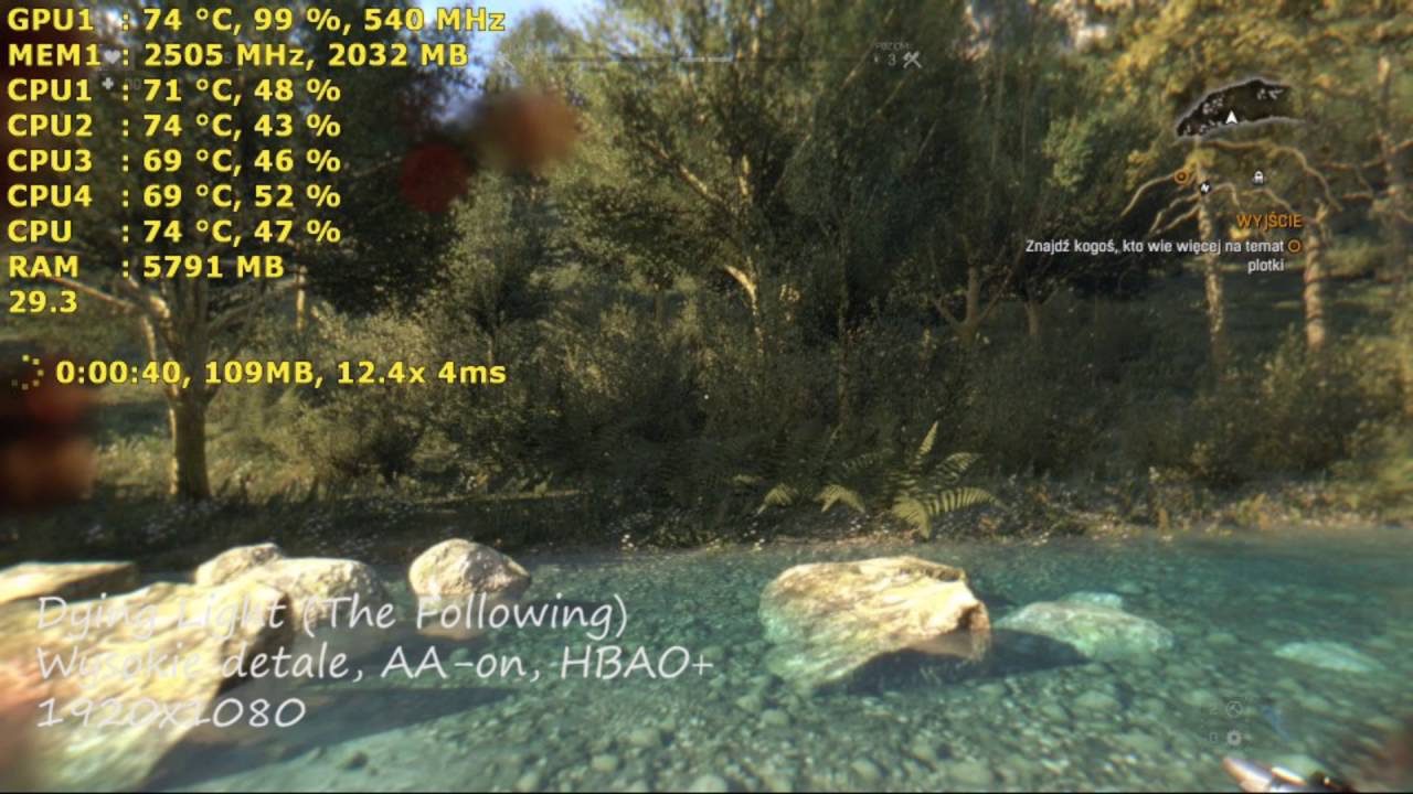 Dying Light Gameplay - Asus G552VW