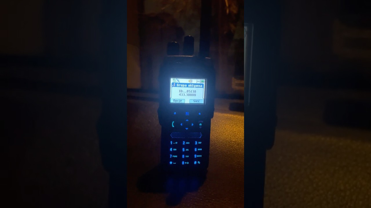DMO TETRA test 433.300 Motorola MTP3550 & mtm800