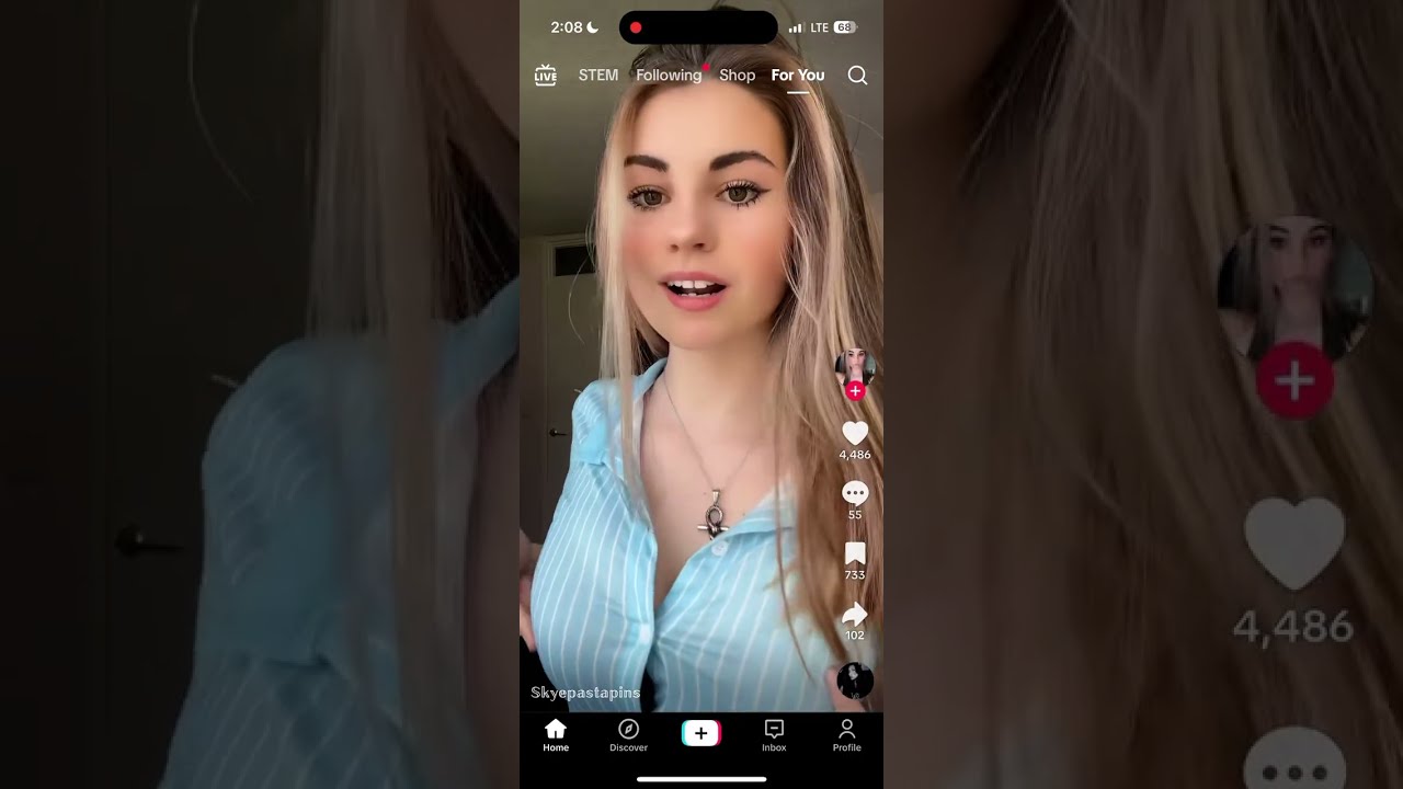Quickly Scrolling Through TikTok 381