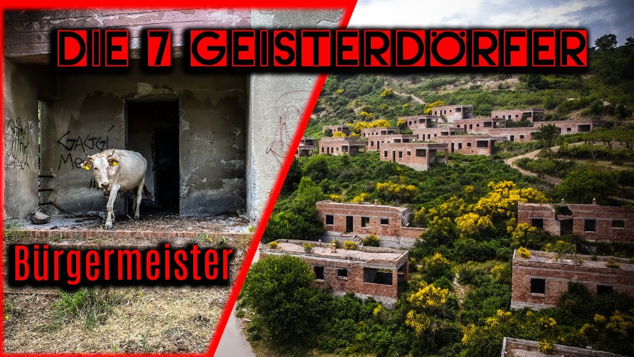 Die 7 verlassenen Geisterdörfer I Hier regiert die Kuh I Lost Places Sizilien