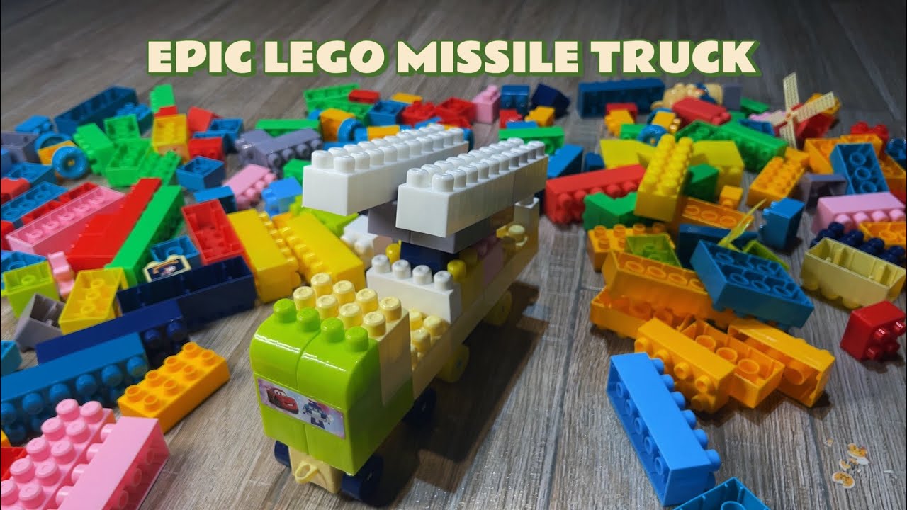 How to Build an Epic LEGO Missile Launcher Truck | Creative Building Blocks #LEGOTruck #lego 