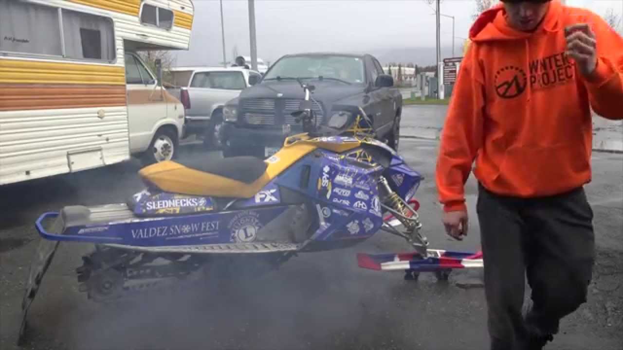 Urban sledding