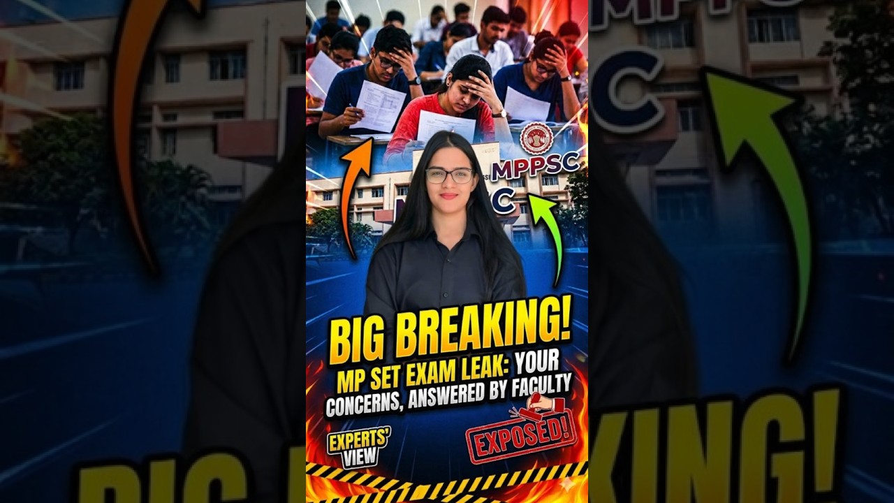 MP SET 2026 Paper Leak? 😱 MPPSC Big Update Today! #MPSET2026| By Priyanka ma'am