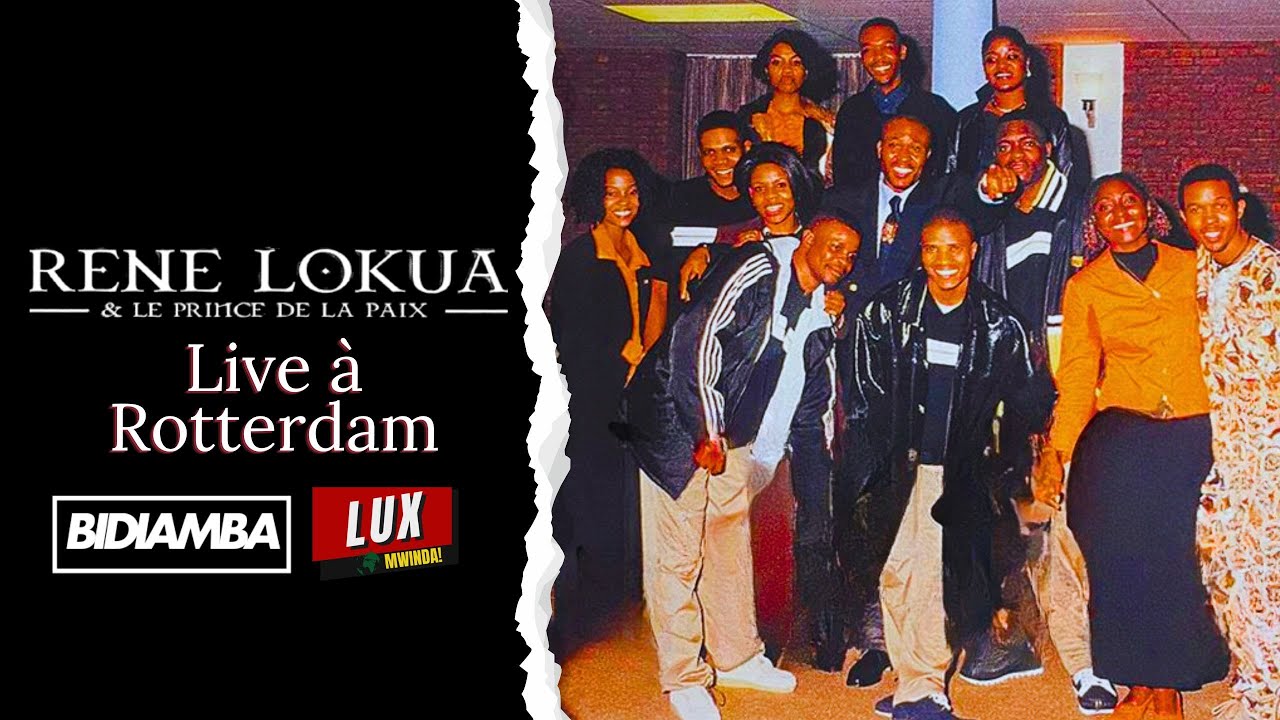 Réné Lokua & Le Prince De La Paix - Live á Rotterdam (VHS, 2000)