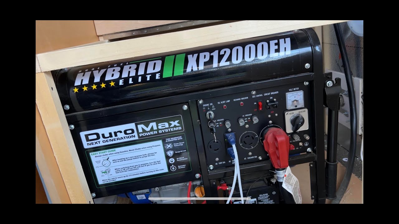 A generator review that money can&rsquo;t buy | Duromax XP12000EH Power out for 14.5 Days straight!
