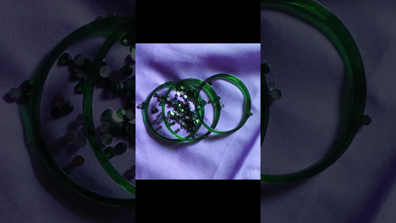 handmade raindrop  bangles 