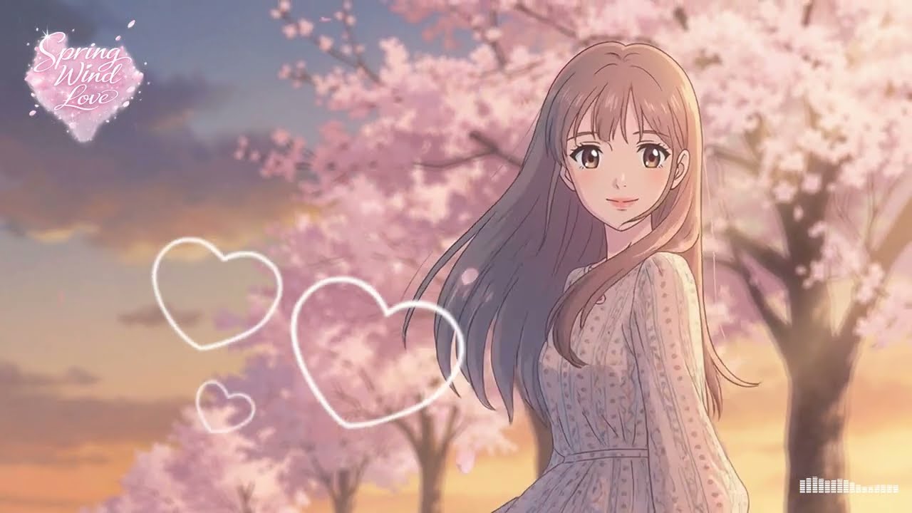 Spring Wind Love 🌸 Soft Dreamy K-Pop Love Song | Spring Breeze Vibes