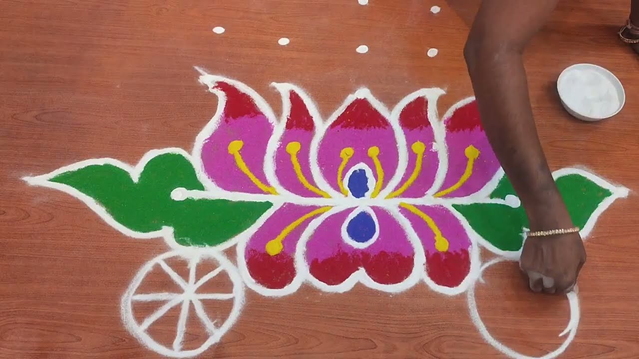 Ratha sapthami special Rangolis🌺 5*5 dots Ratham Muggulu🌺Ratha Sapthami Festival Rangolis🌺Ratham