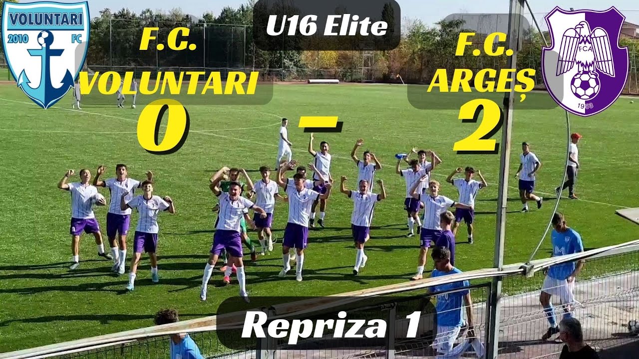 FC Voluntari 0-2 FC Arges, Elite U16,et.11,rep.1