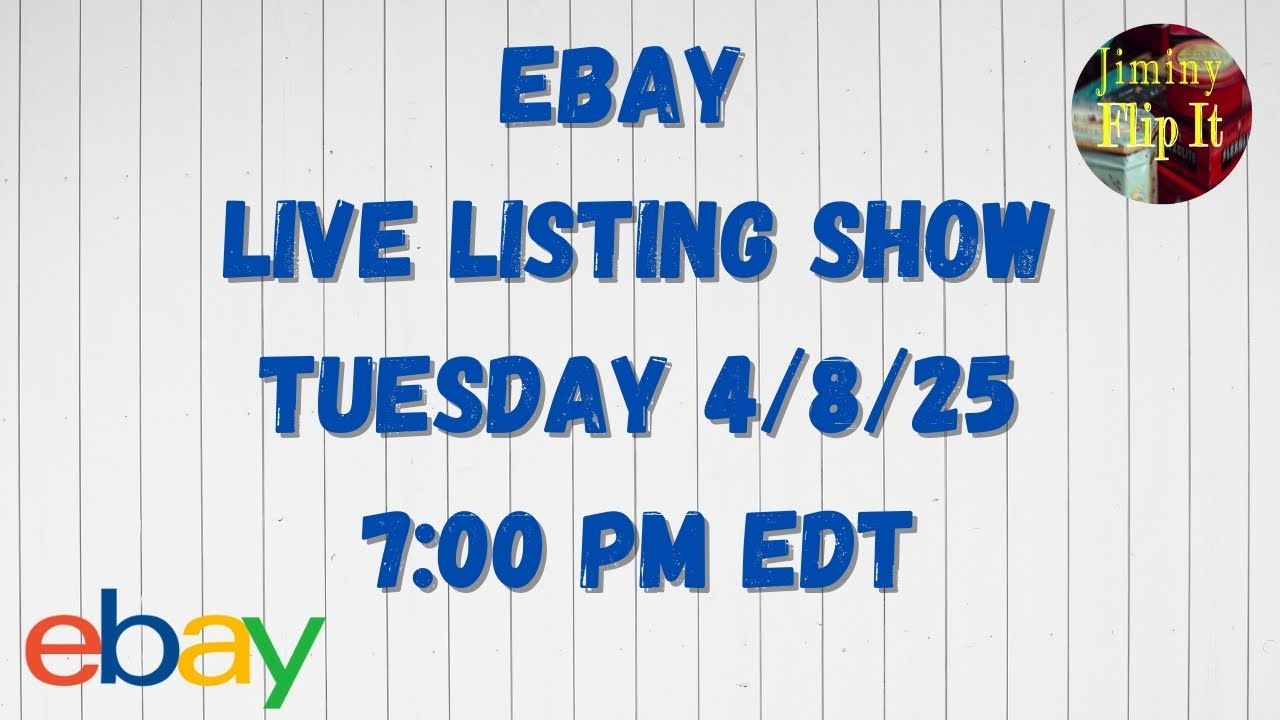 Live eBay Listing Show