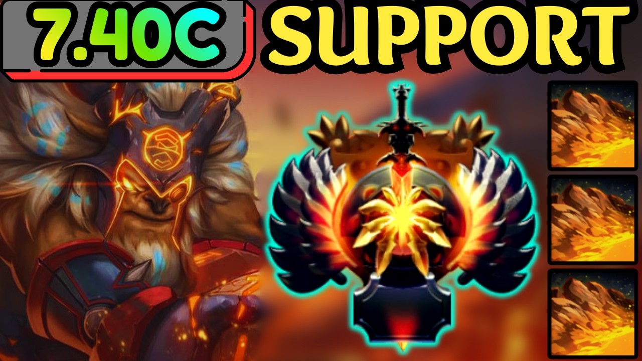 🔥 How Immortal Players Dominate with EARTHSHAKER Support 🔥 Dota 2