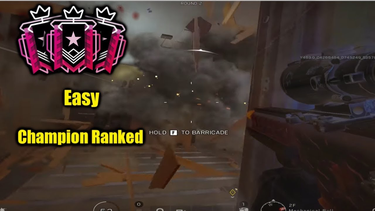 Champion Ranked but It's EZ - Rainbow Six Siege