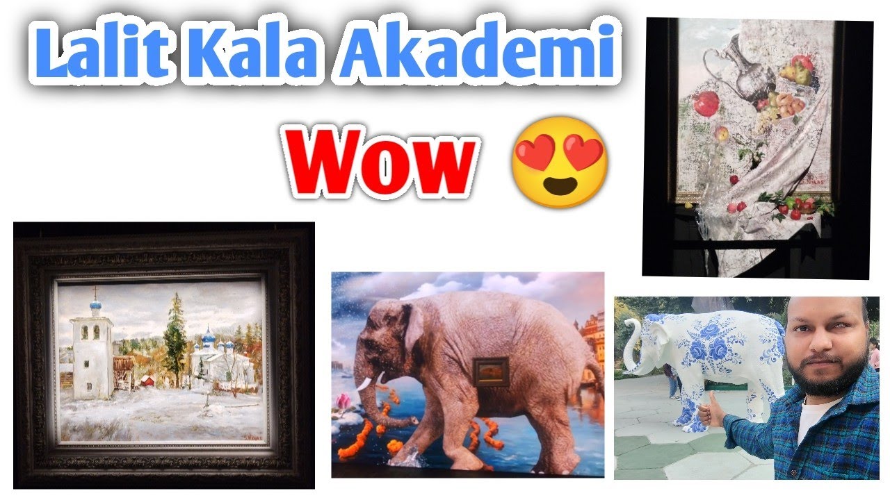 Lalit Kala Akademi | Mandi house delhi | Wow Kya Paintings Hai 😍