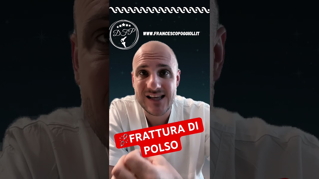 😬 FRATTURA DI POLSO