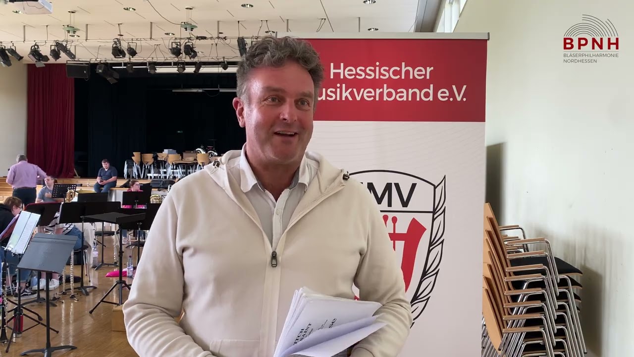 Bl&auml;serphilharmonie Nordhessen ist Lehrgangsorchester bei Dirigierseminar mit Prof. Hermann Pallhuber