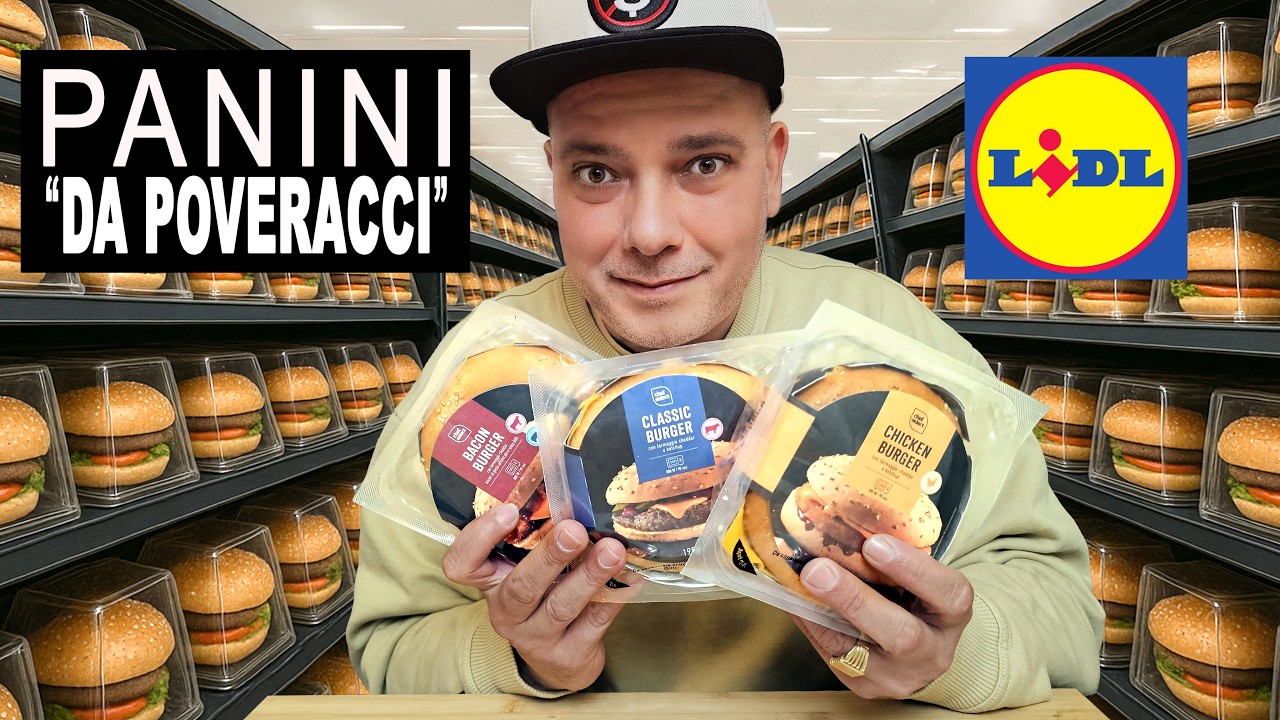 Proviamo i Panini Super ECONOMICI del LIDL ! ! ! Ci piaceranno ??