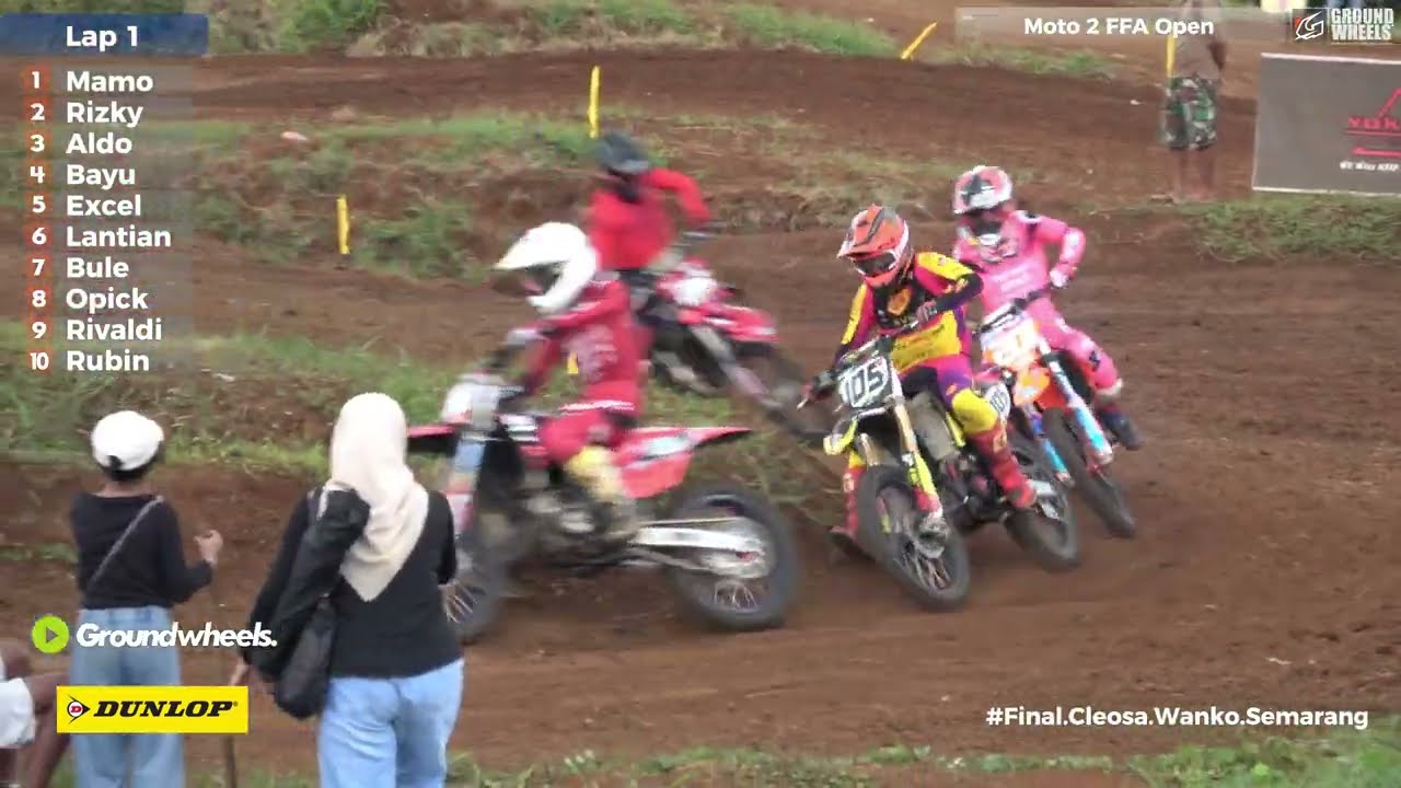 BEGINILAH TANPA ZIDANE, RIZKY HK JUARA MOTO 2 FFA OPEN | FINAL CLEOSA WANKO SEMARANG 2024