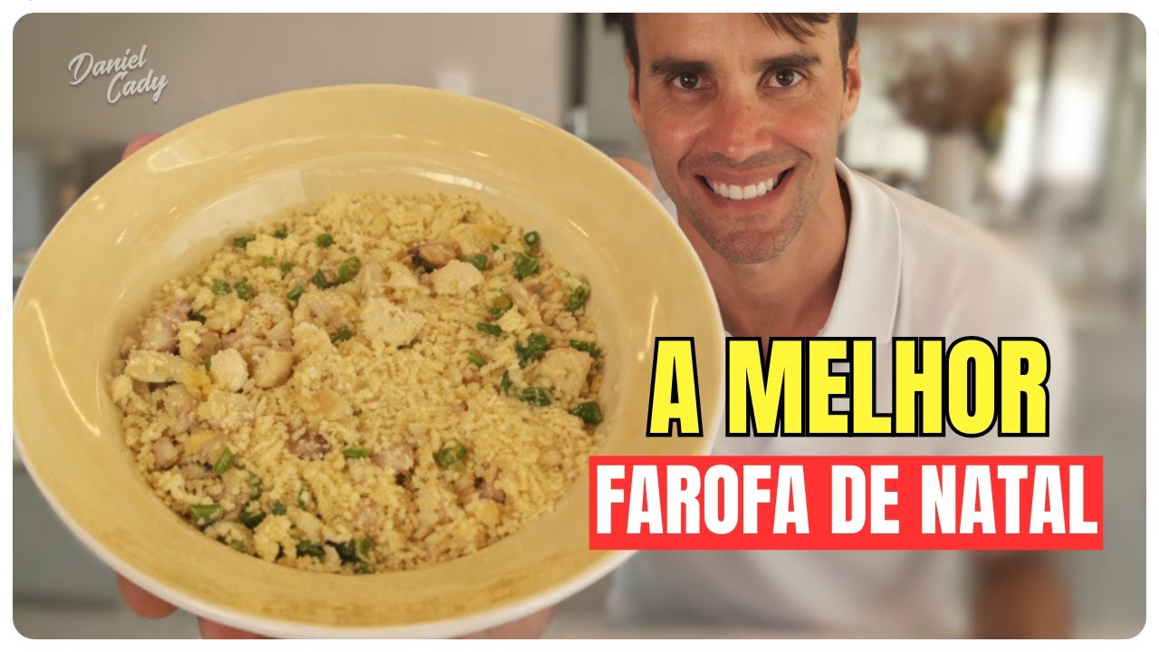COMO FAZER A MELHOR FAROFA DELICIOSA E FÁCIL PRO NATAL