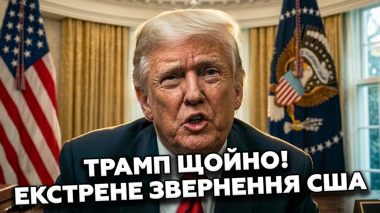 ⚡️Іран ПРИРЕЧЕНИЙ! Трамп ЩОЙНО УВІРВАВСЯ з новою заявою! Лише ПОГЛЯНЬТЕ, що Америка ВИМАГАЄ!
