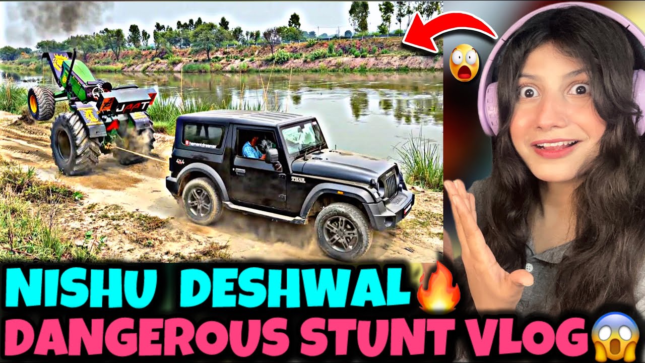 Reaction On nishu   Deshwal full attitude😈 vlog 😈dangerous🔥nishu bhai😭attitude#jaat#jaatkijan#nishu