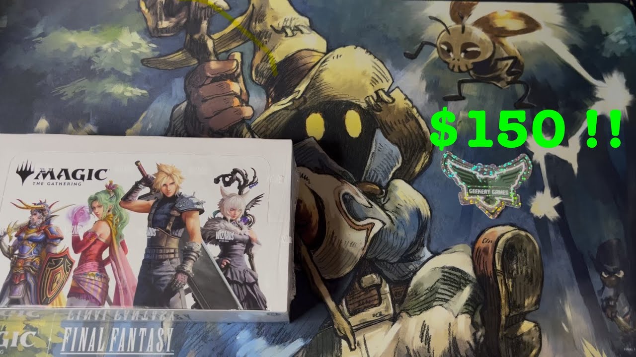 CHEAPER BOXES!! Final Fantasy play booster box opening! Prices Will Drop!!!