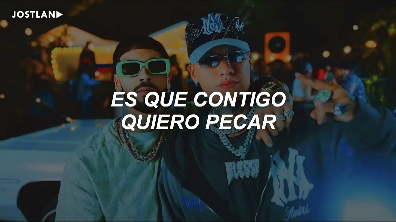 BLESSD, ANUEL AA, SOG - TE CANTO BAJITO (Letra)