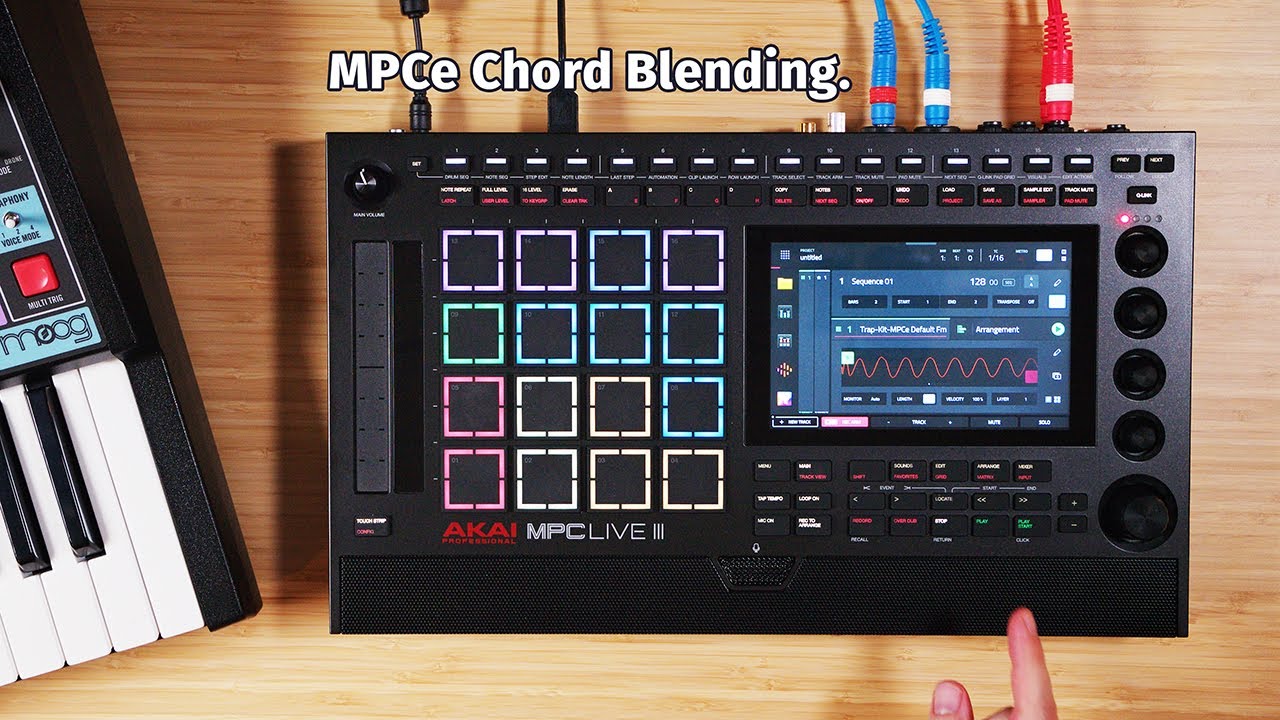 Akai MPC Live 3 и Matriarch Sampling с кроссфейдами MPCe