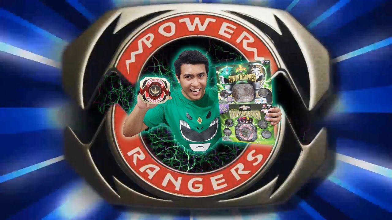 Legacy Power Rangers Morpher Review : Green and White, Red, Pink, Yellow, Blue and Black
