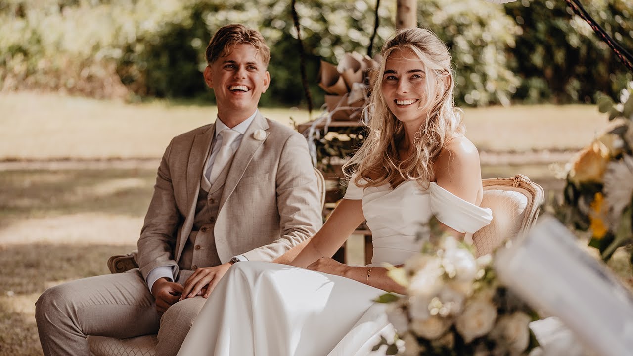 De bruiloft van Brittney en Wessel