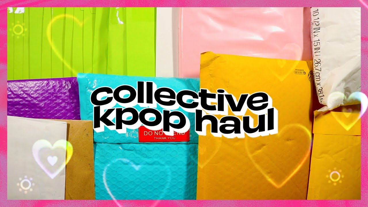 long overdue collective kpop haul ☆ feat. buyee