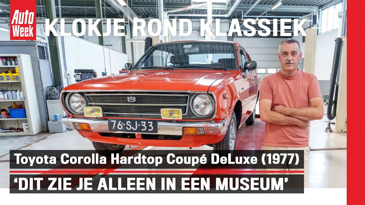 Toyota Corolla Hardtop Coupé DeLuxe (1977) - Klokje rond klassiek