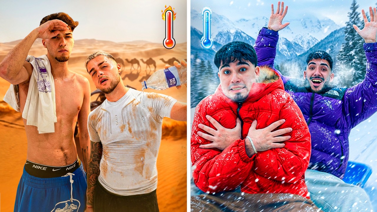 Vacaciones en el Desierto VS Vacaciones en la Nieve!