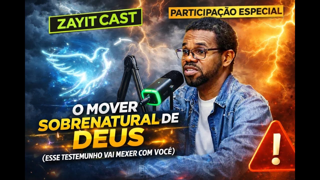 O Mover de Deus Através dos Anjos, Podereso Testemunho. Participação no @ZayitCast