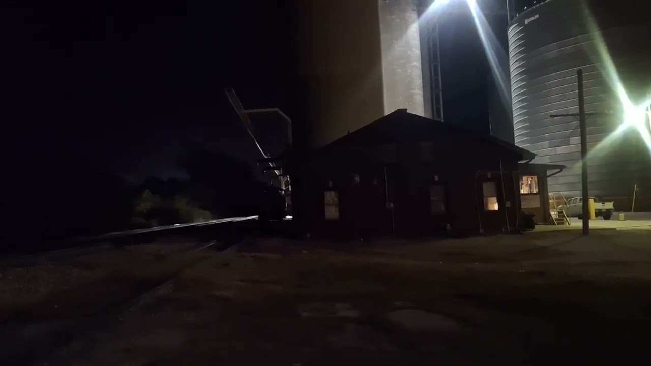 Southbound Autorack Double Stack Intermodal Train With A CN ET44AC And A CN ES44AC